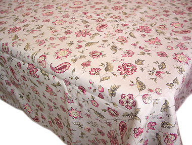 Coated tablecloth (Vence. gray)